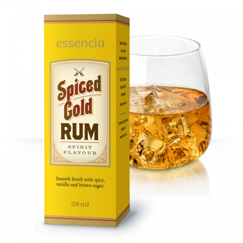 Essencia Spiced Gold Rum 28ml UBREW4U